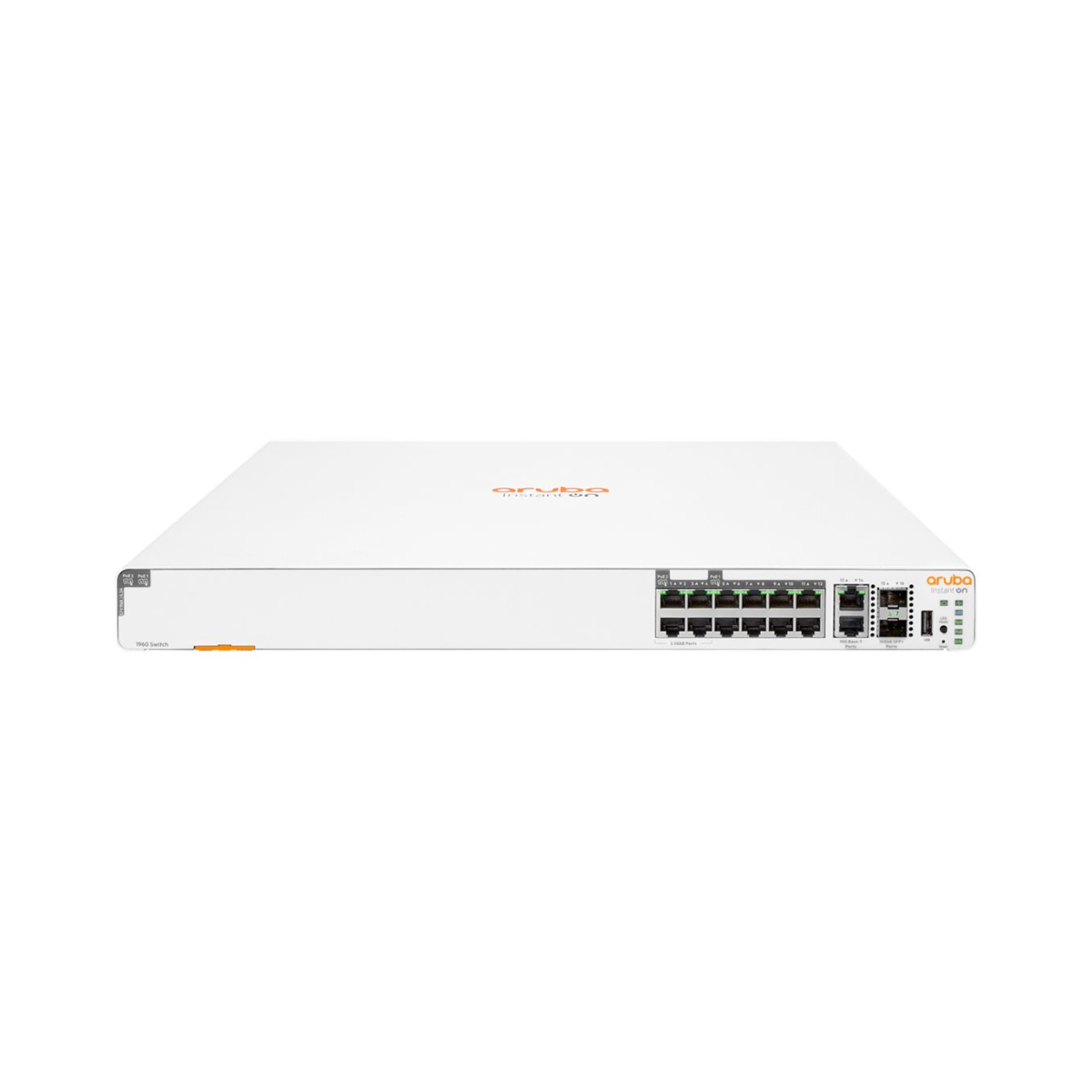 S0F35A - Aruba Instant On 1960 8p 1G CL4 4p SR 2.5G 2p 10GT 2p SFP+ 480W Switch S0F35A - Aruba Instant On 1960 8p 1G CL4 4p SR 2.5G 2p 10GT 2p SFP+ 480W Switch