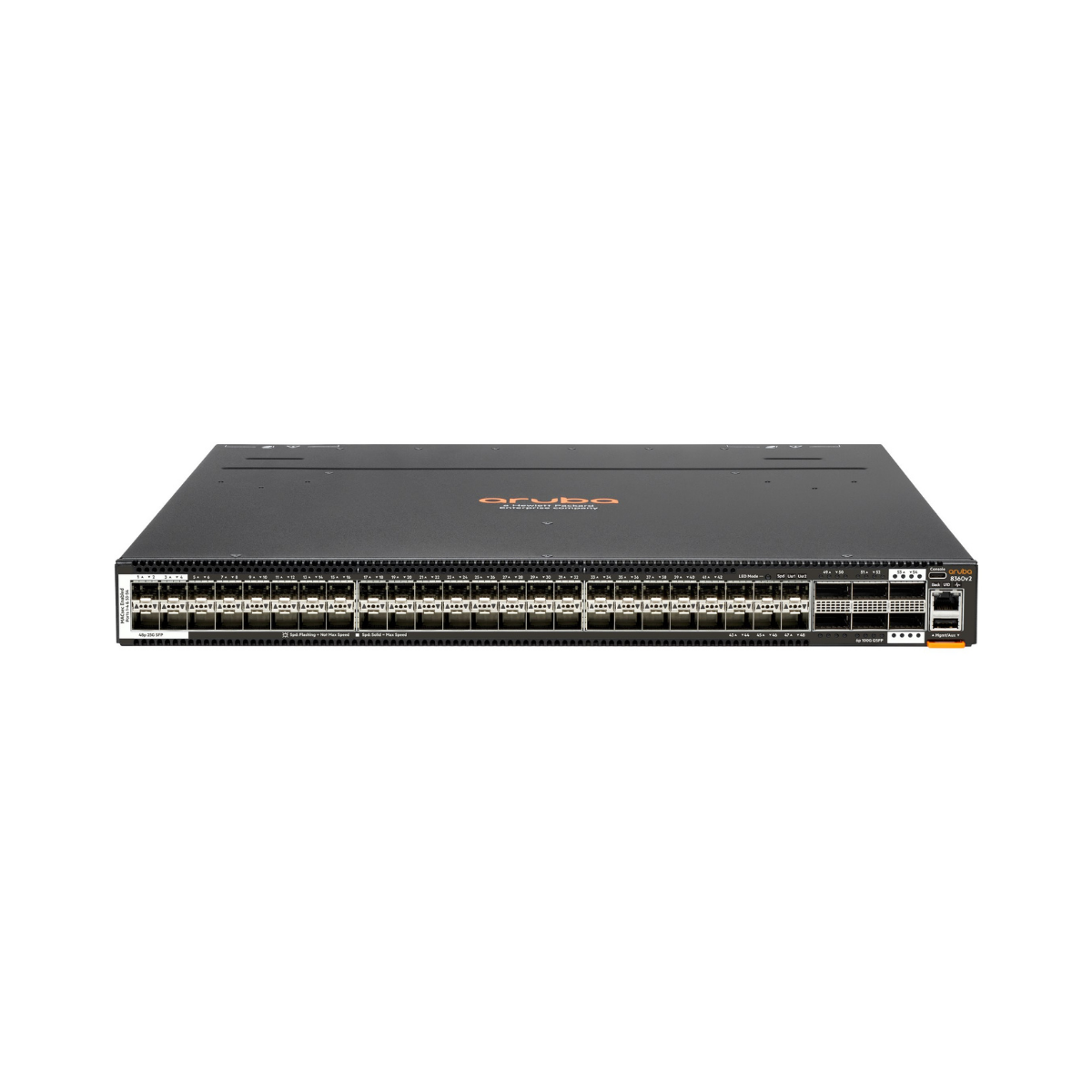 JL705CR HPE Aruba Networking CX8360-48Y6C v2 BF 5F 2AC